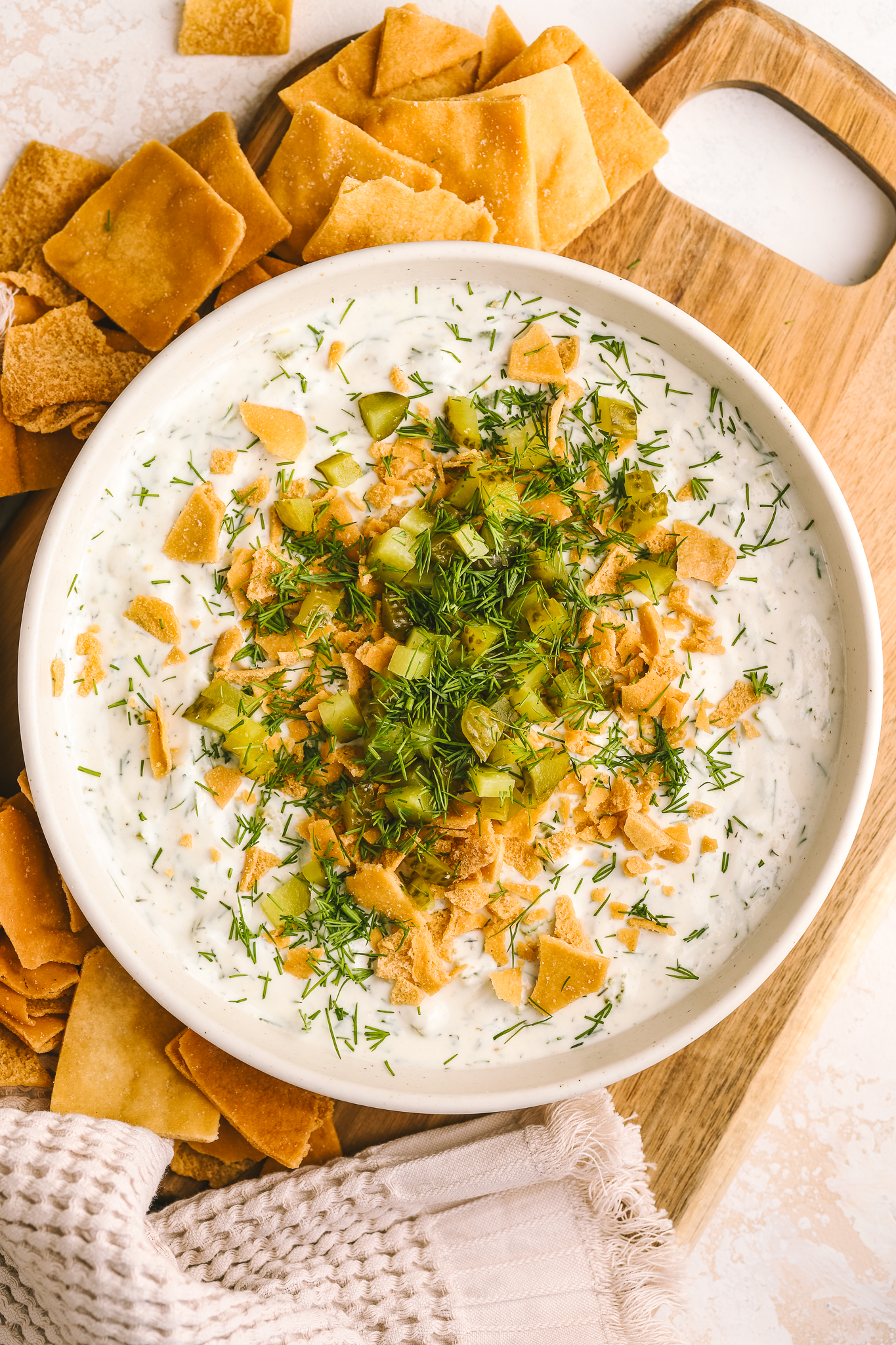 Easy High Protein Dill Pickle Dip: Your New Favorite Healthy Snack